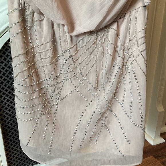 Jessica Simpson dress with beaded bottom ;worn a few times in good condition - Picture 3 of 7